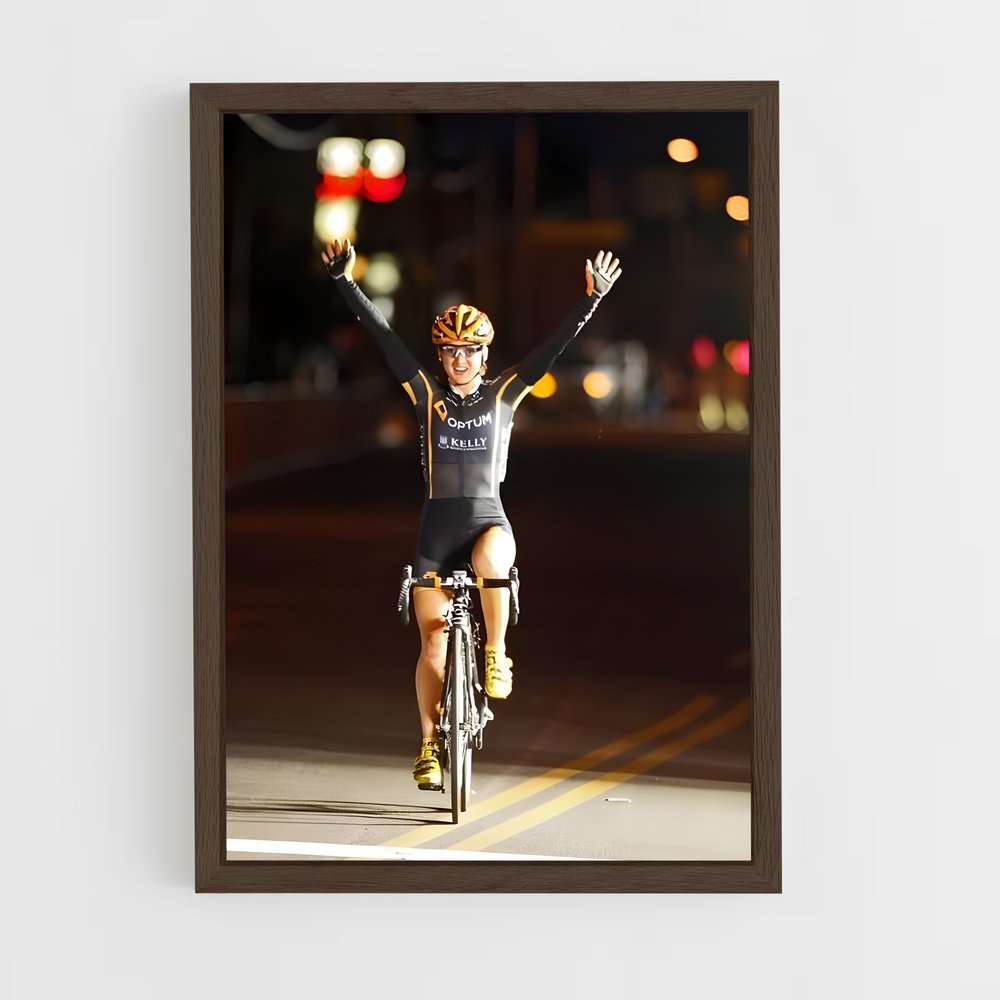 Poster Nuit Cycliste – affiche Cyclisme (vue 5)